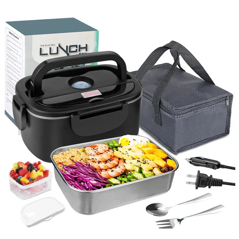 Portable Electric Lunch Box – Hot Meals Anywhere, Ideal for Car and Home Use