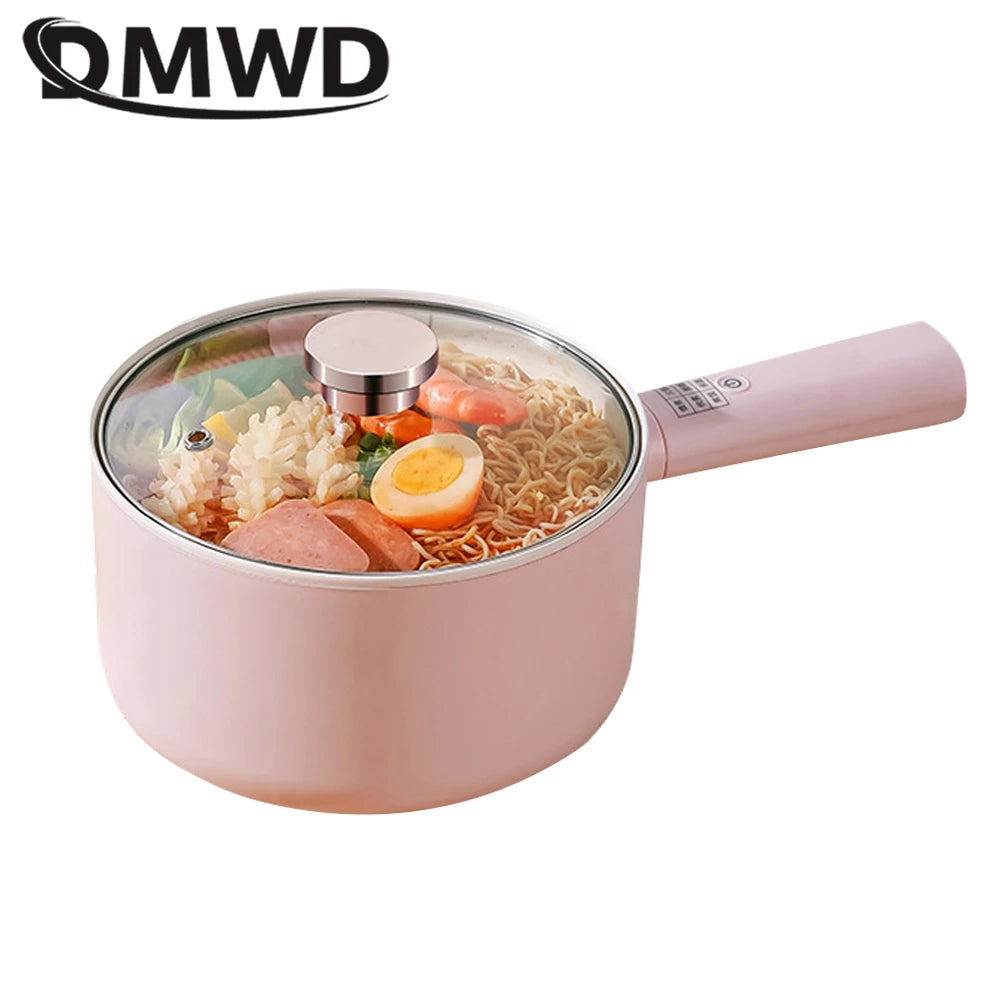 DMWD Electric Rice Cooker & Hot Pot – Multi-Size Options for Versatile Cooking