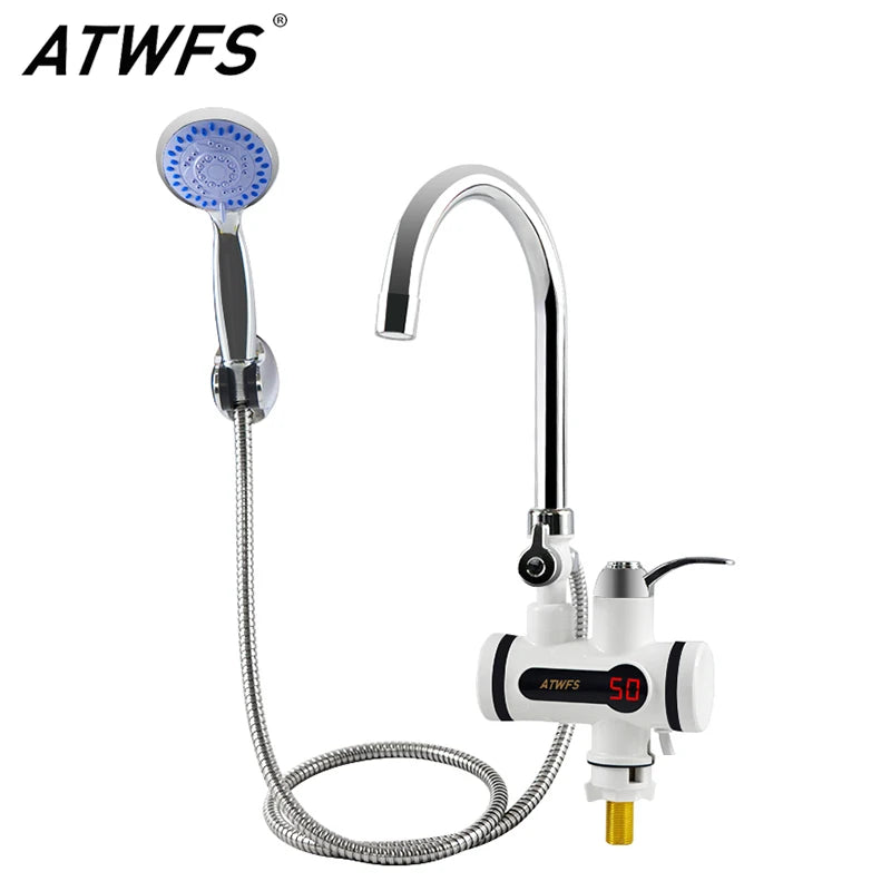 ATWFS 3000W Instant Electric Water Heater – Endless Hot Water for Kitchen & Bath