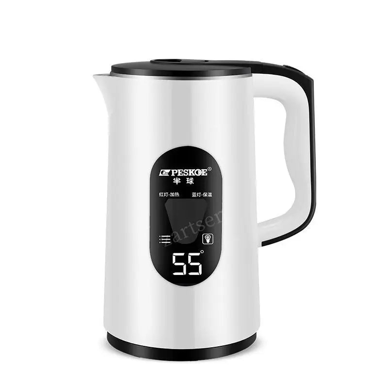 3L Smart Electric Kettle with LED Display – Perfect Temperature for Your Favorite Drinks